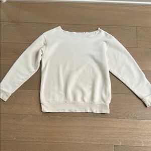 White Cut Crewneck